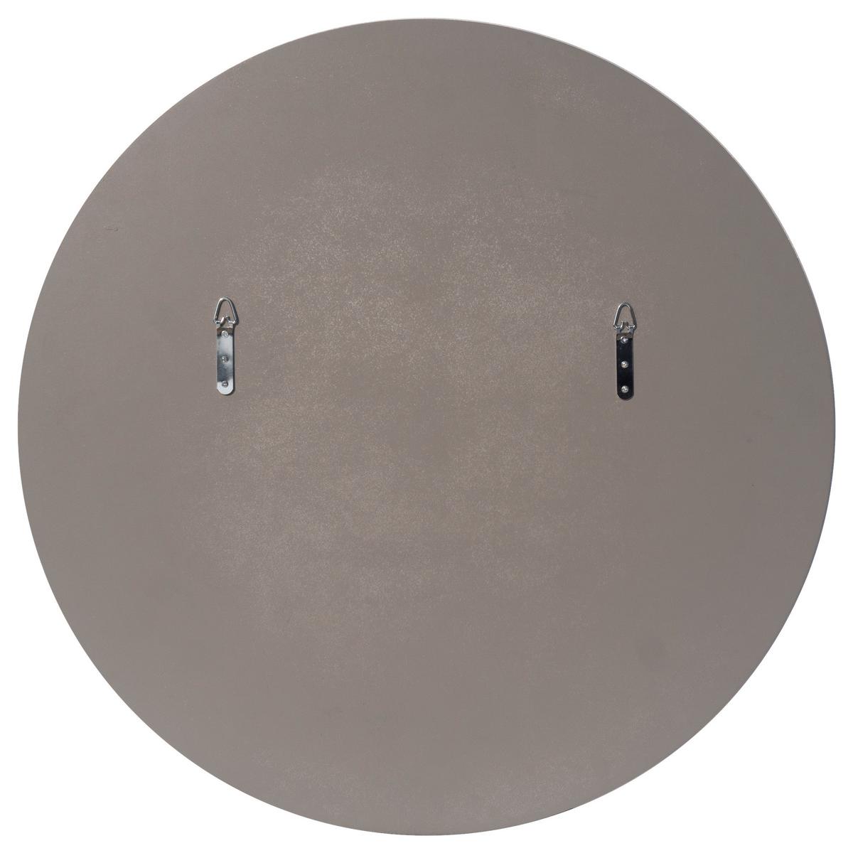 Zidno Ogledalo Venus - srebrne boje, Moderno, staklo/drvni materijal (80/80/2cm) - Modern Living
