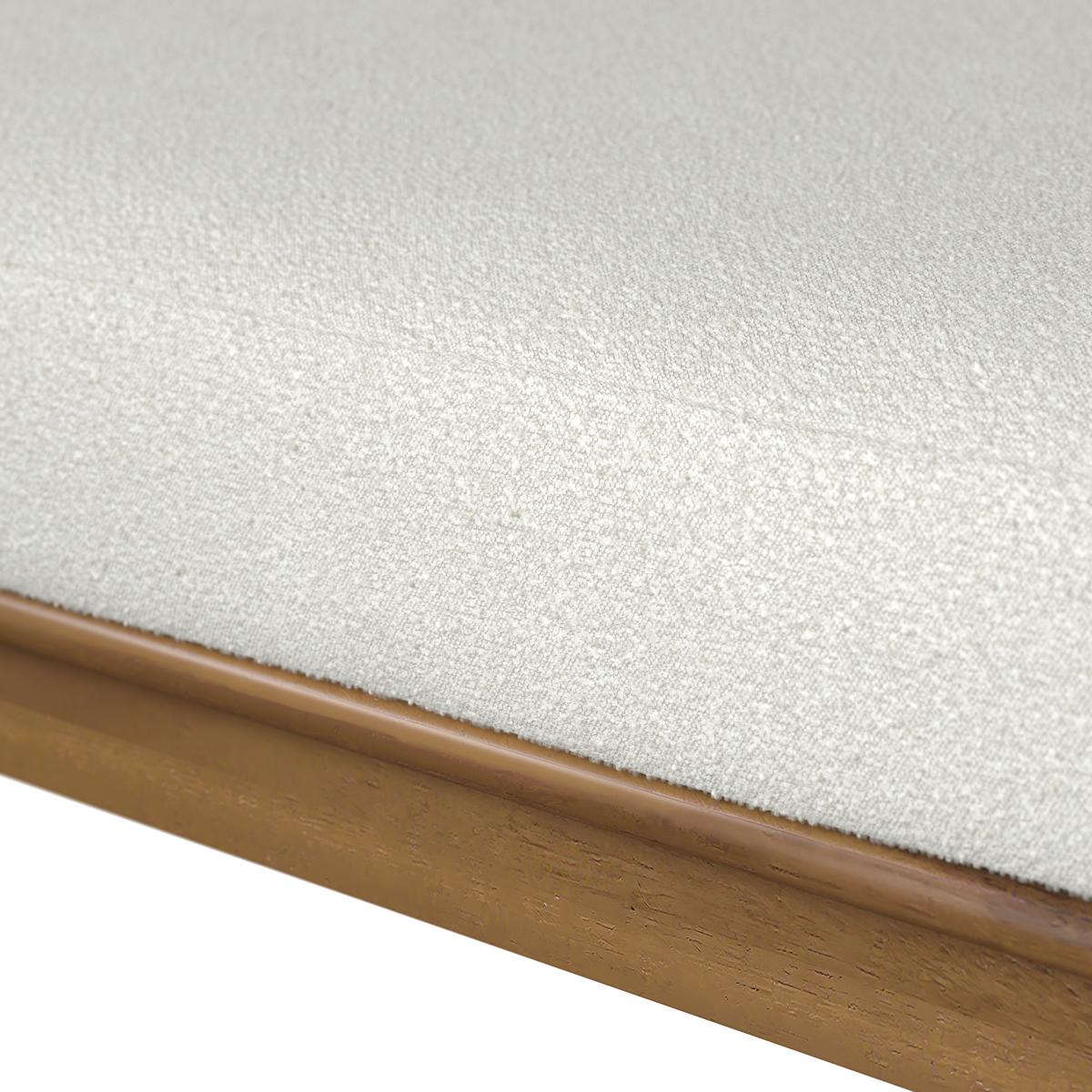 Lounge Garitura Belaya, Bela, 4-Delni Set - siva/barva oreha, Moderno, kovina/tekstil (244/205cm) - Bessagi Garden