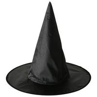 Hut Witchy Schwarz - Schwarz, KONVENTIONELL, Textil (39/36cm) - Mömax