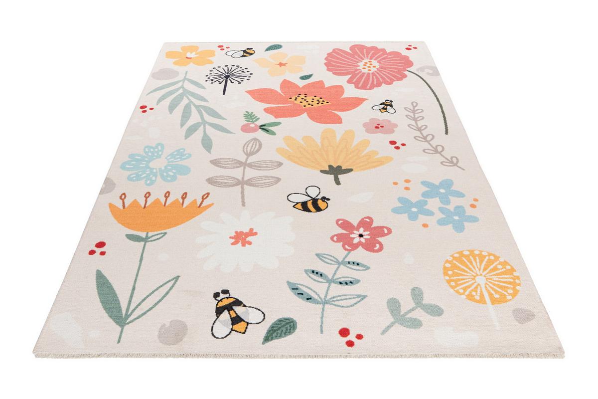 Kinderteppich GRE623FLOW155230 Multicolor ca. 155x230cm - Multicolor, Design, Textil (155/230cm) - Obsession