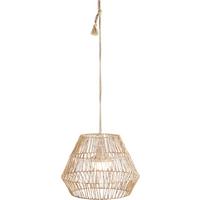 ZEWNĘTRZNA LAMPA WISZĄCA NATURE SISINE LUMSIHXNW - kolor naturalny, Natur, materiały naturalne (40/30.5cm) - New Garden