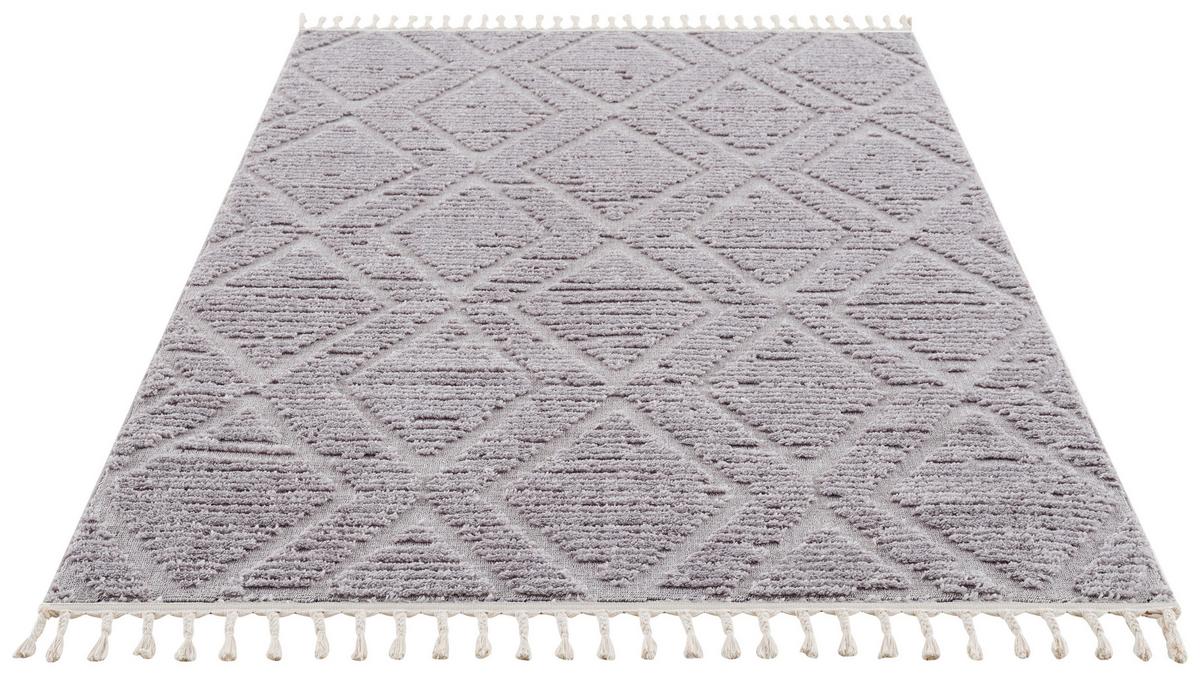 DYWAN TKANY SKAGEN - szary, Konventionell, tkanina (120/170cm) - Novel