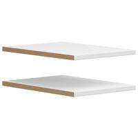 Einlegeboden Multistauraum Weiß - Weiß, MODERN, Holzwerkstoff (26,9/1,5/35,8cm) - Mömax