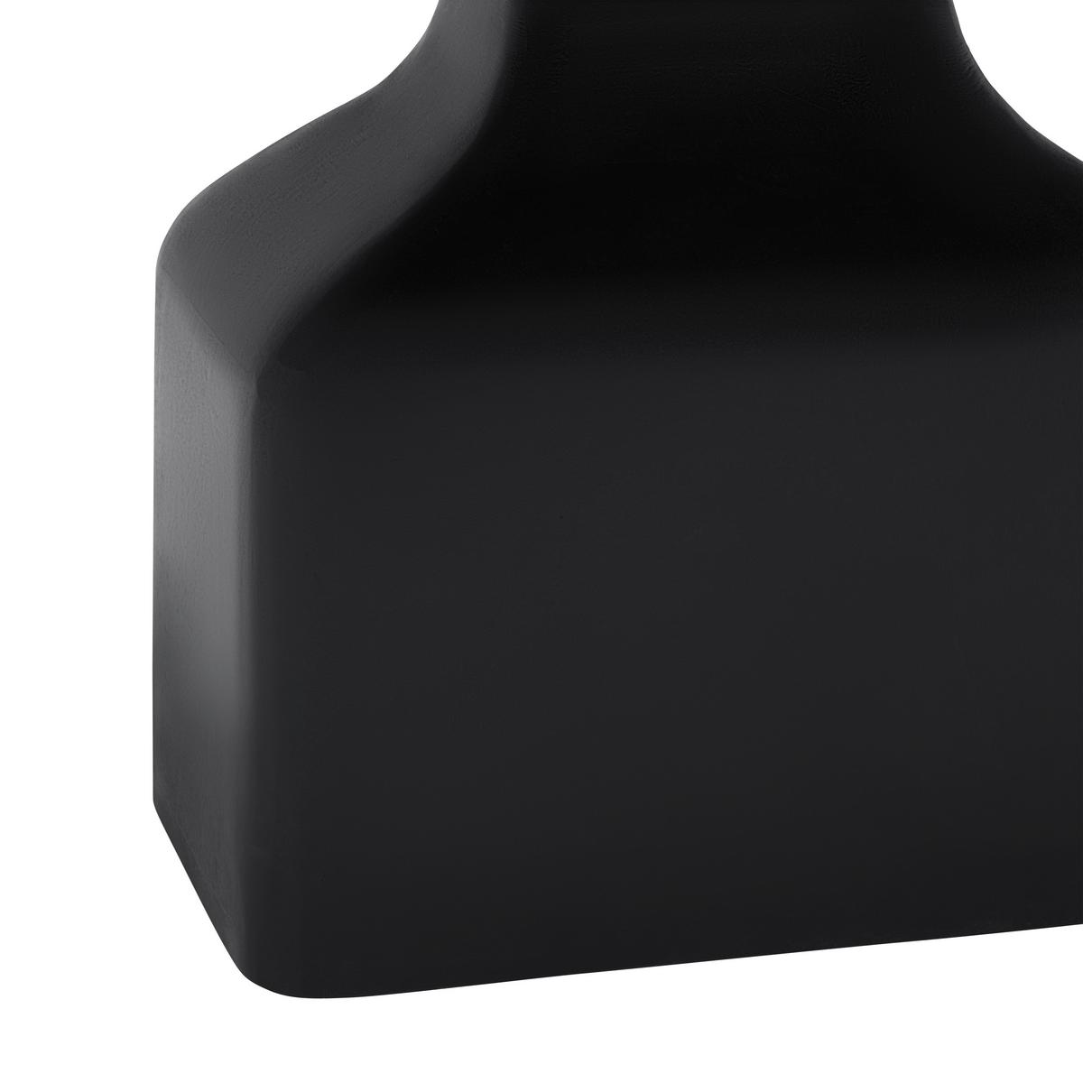 Beistelltisch Noir Schwarz - Schwarz, MODERN, Holz (50/35/45cm) - Premium Living