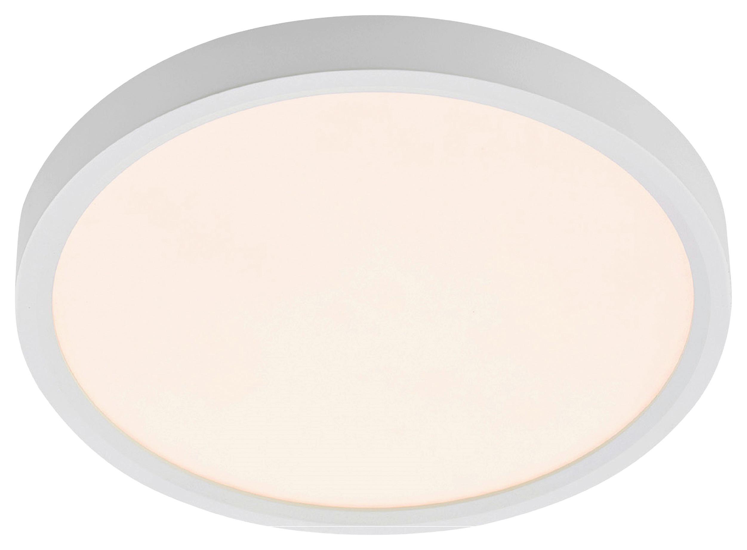 Deckenleuchte Punto Plafond Weiß max. 6 Watt - Weiß, Basics, Kunststoff (23/23/3,5cm) - Markslöjd
