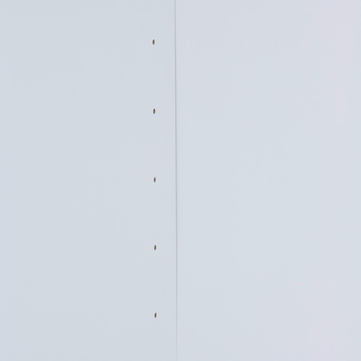 Omara Za Oblačila Basit, Bela - bela, Konvencionalno, leseni material (146,8/205,5/56,6cm)