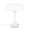 PORTABEL LAMPA RETRO - vit/kromfärg, Modern, metall/plast (19,5/24cm) - Mömax