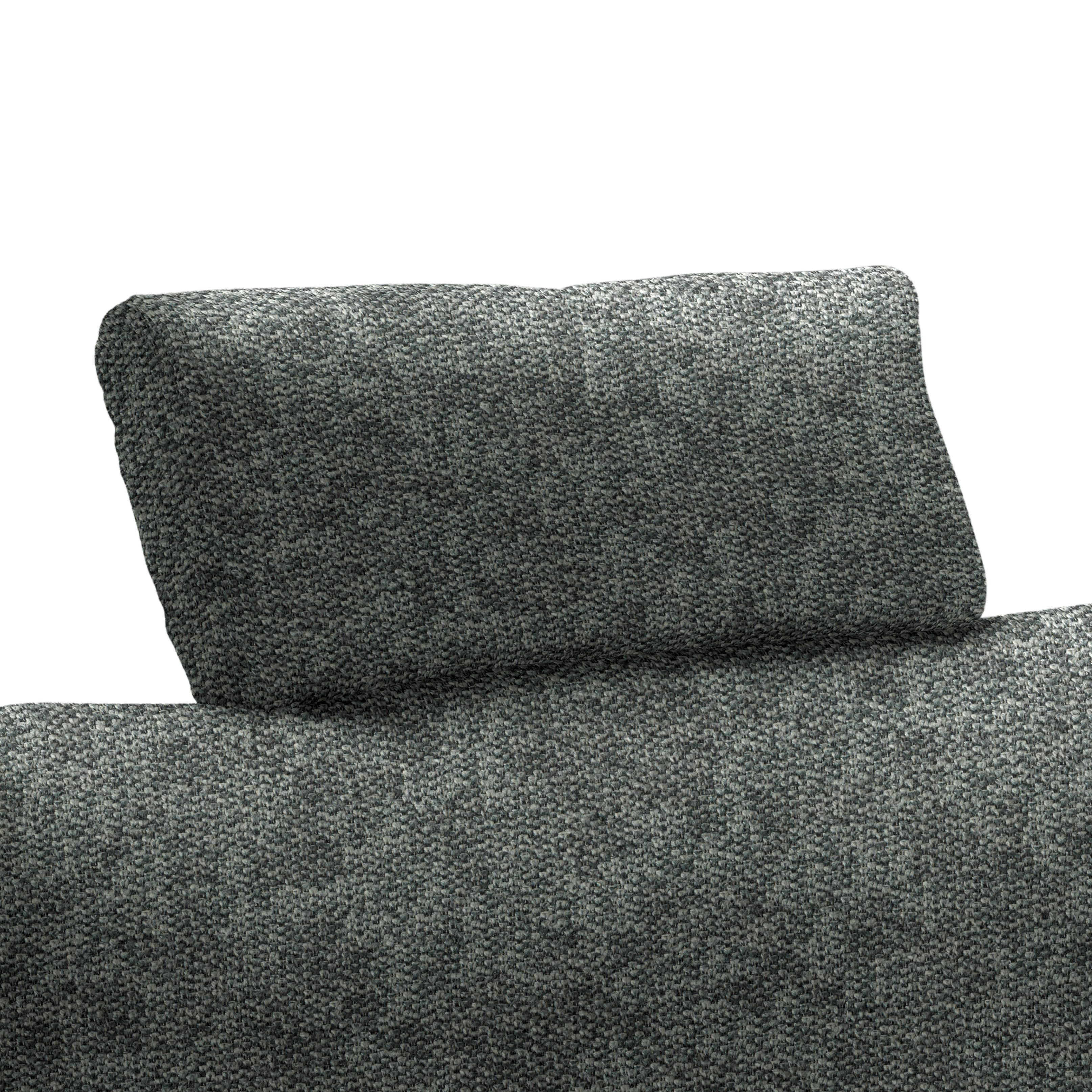 Naslon Za Glavu Lille - boje grafita, Moderno, tekstil (58/23/10cm) - Best Price
