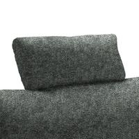 Naslon Za Glavu Lille - boje grafita, Moderno, tekstil (58/23/10cm) - Best Price