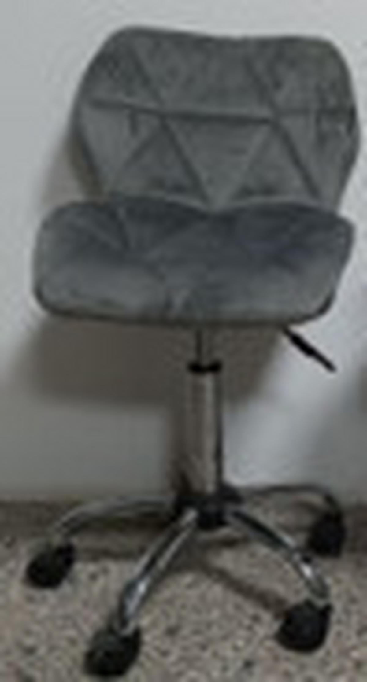 Stolica Aria - siva/boje kroma, Moderno, tekstil/metal (49/74-84/53cm) - Modern Living