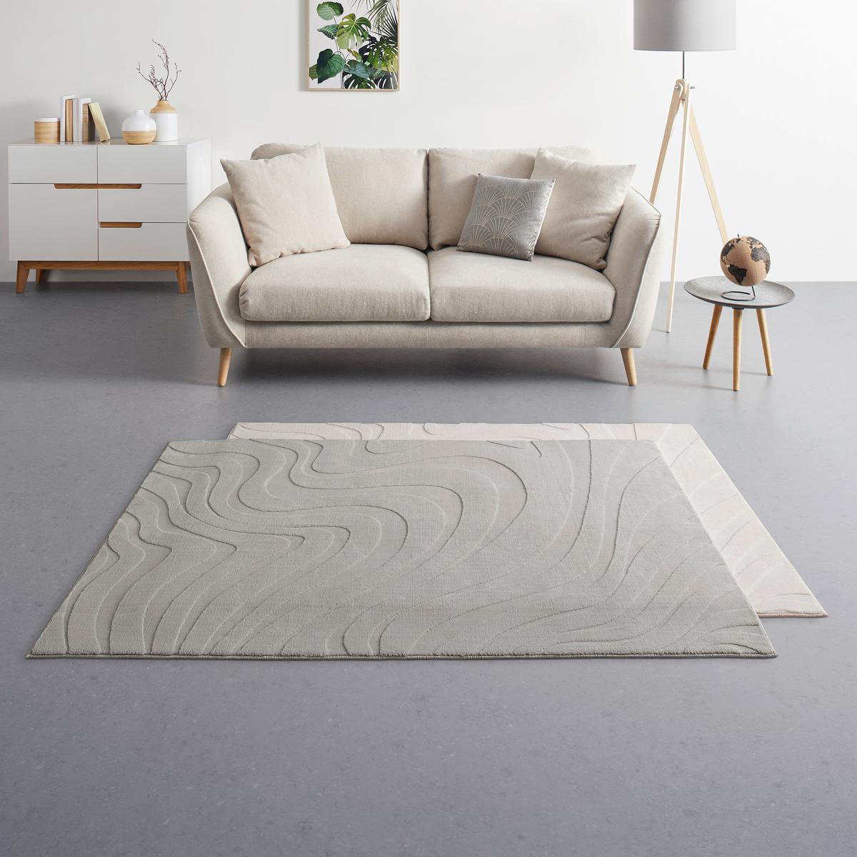 Umetno Krzno New Wave 2 - siva, Moderno, krzno (120/170cm) - Mömax