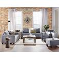 Hocker in Grau - Hellgrau/Schwarz, MODERN, Holz/Holzwerkstoff (80/44/65cm) - MODERN LIVING