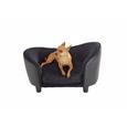 Hundesofa Doggie - Schwarz, Textil (67,3/40,6/40,6cm) - MÖMAX modern living