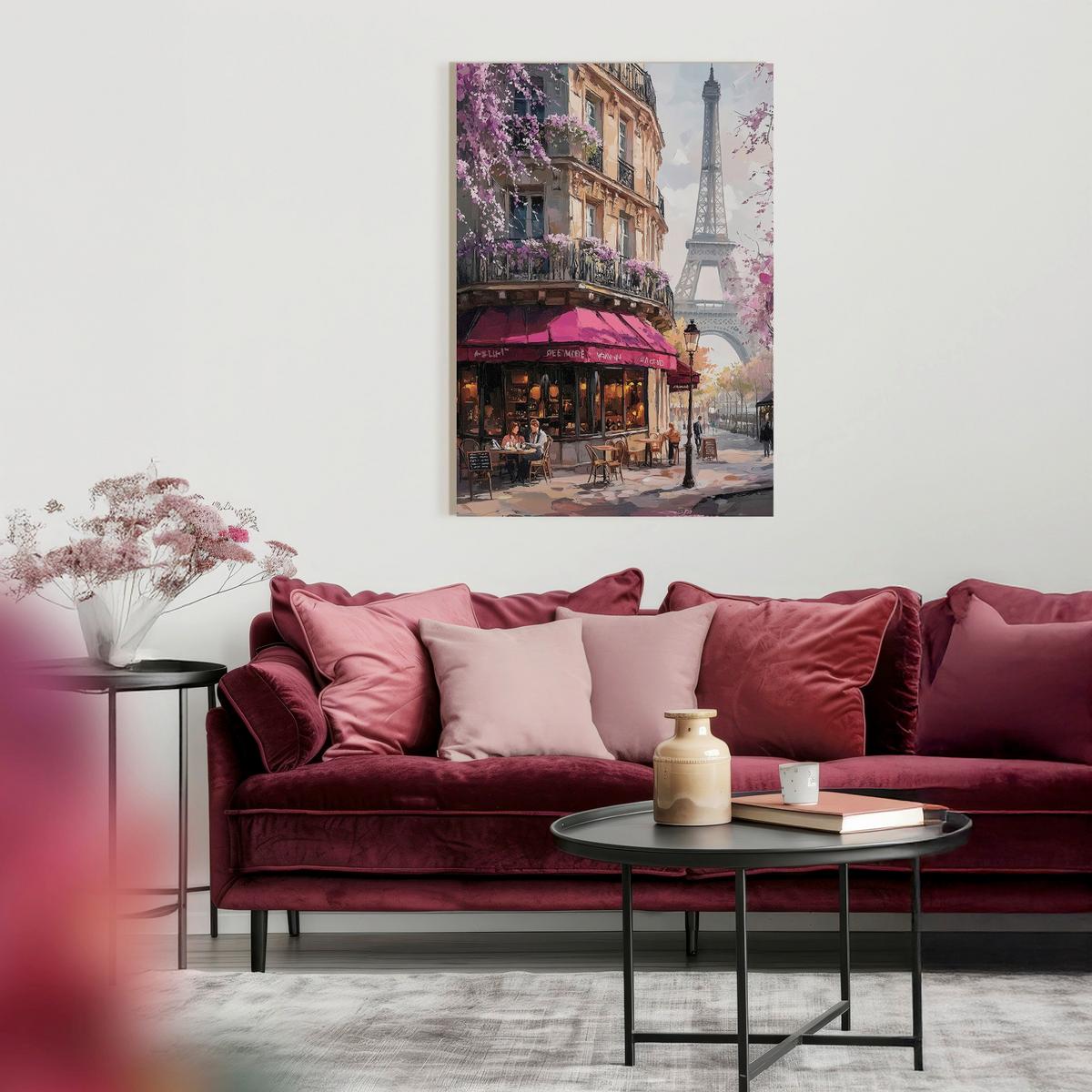 Leinwandbild CA-18637 Multicolor ca. 70x100cm - Multicolor, Basics, Holz/Textil (70/100cm)