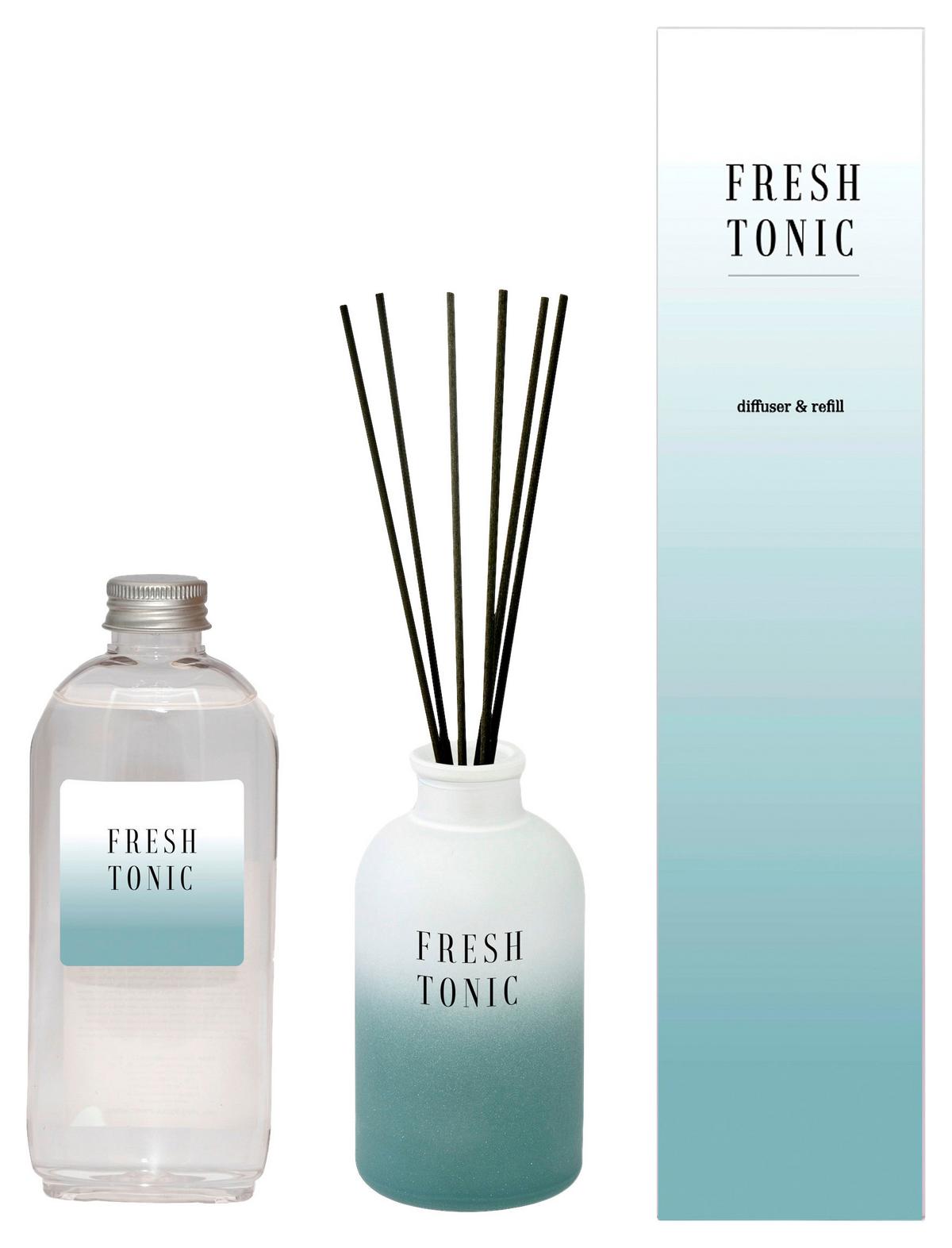Diffuser Essential in Weiß ca. 200ml - Weiß, Glas/Wellpappe (5,5/10,5cm) - Premium Living