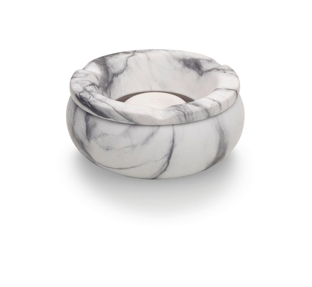 Hamutartó Marble - szürke, kerámia (15/5,7cm) - Modern Living