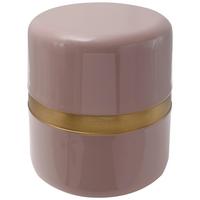 BEISTELLTISCH ART DECO 475 ALTROSA - Goldfarben/Altrosa, Design, Metall (36/47cm) - Kayoom