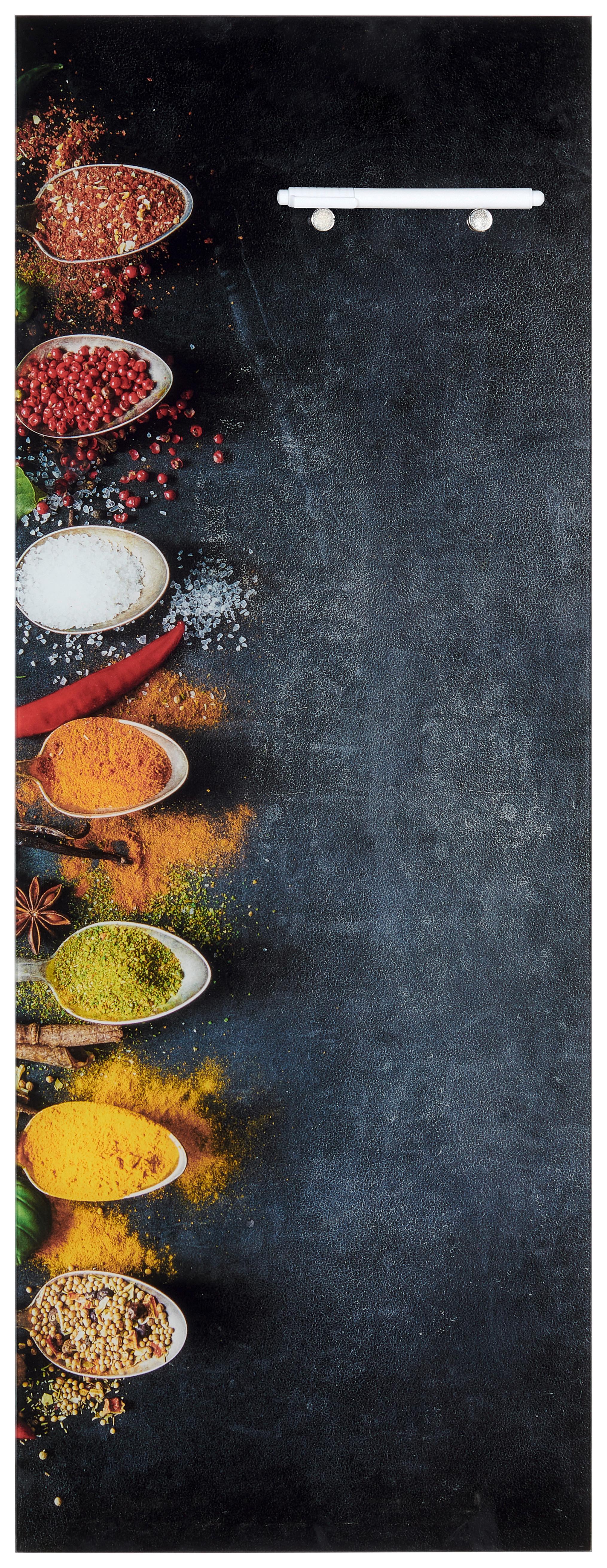 TABLICA MAGNETYCZNA MT-KUM1025 - różnokolorowy, Basics, szkło (30/80cm) - Euroart