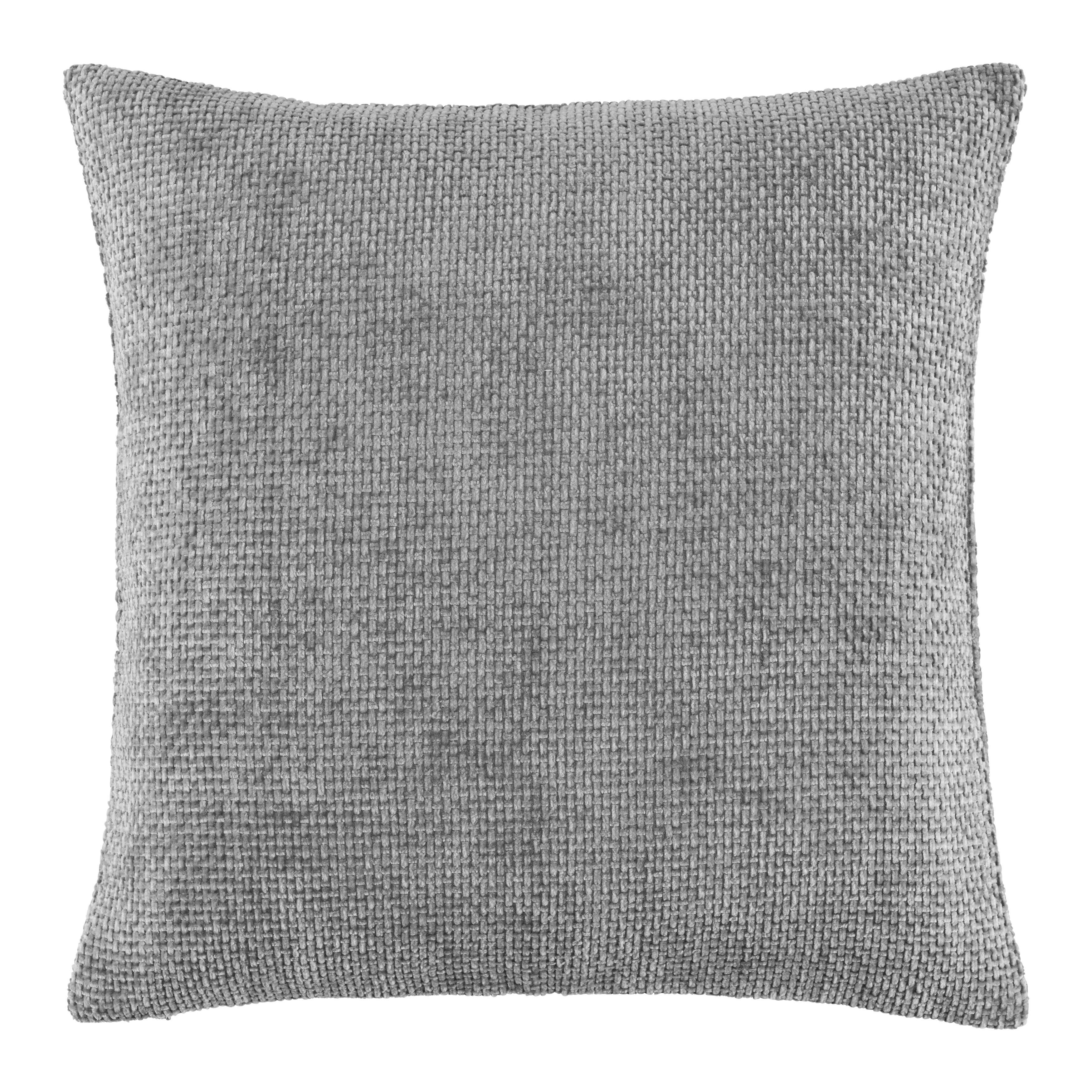 KISSENHÜLLE RORY - Grau, Konventionell, Textil (50/50cm) - Mömax