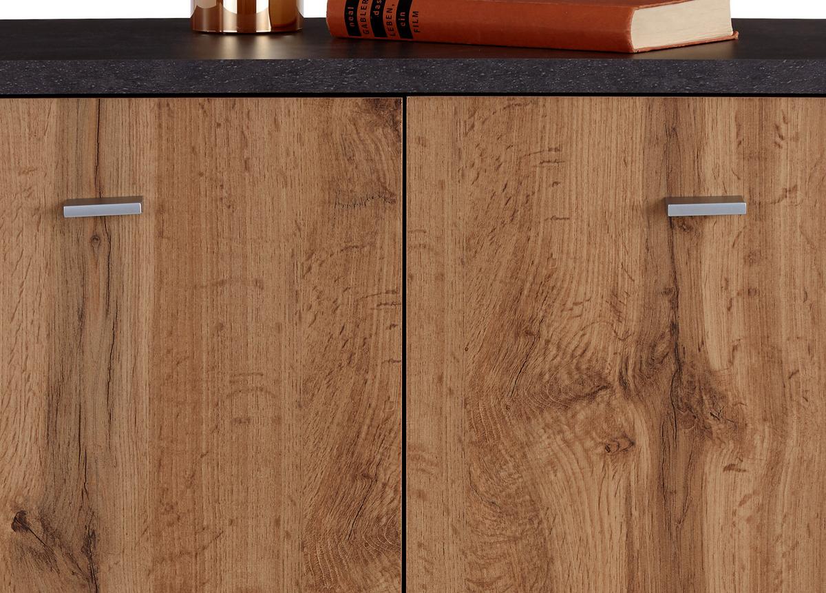Comodă 4 YOU - culoare lemn stejar, Modern, material pe bază de lemn (74/85,4/34,6cm) - Modern Living