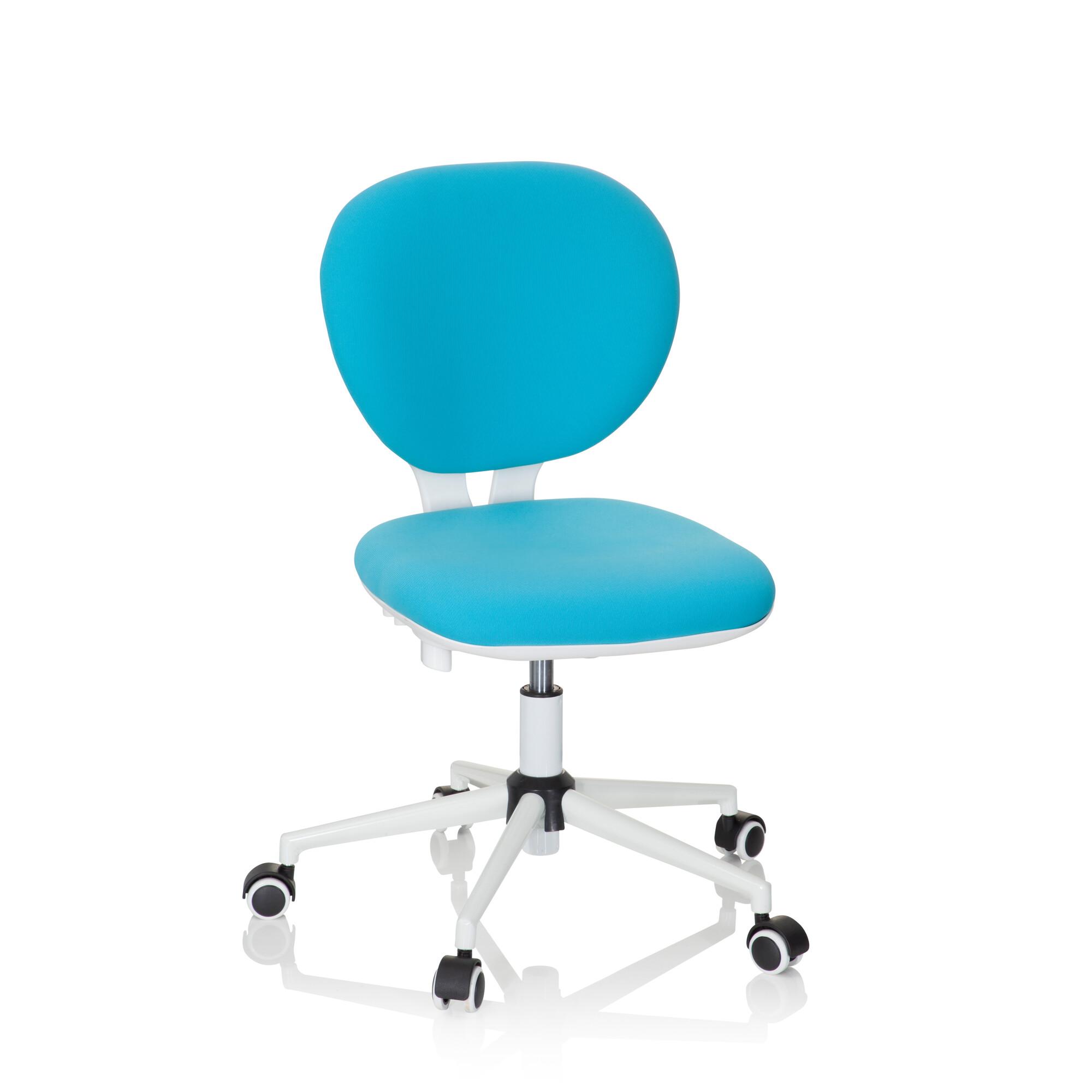 Jugenddrehtstuhl Kid Vivo ca. 43x82-95x56cm Türkis - Türkis, Basics, Kunststoff (43/82-95/56cm) - MID.YOU