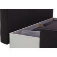 Sofa München - bijela/crna, Konventionell, tekstil/plastika (202/88/84cm) - Mömax modern living Sofa München - bijela/crna, Konventionell, tekstil/plastika (202/88/84cm) - Mömax modern living