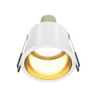 Aufbauleuchte Reif Goldfarben/Weiß max. 50 Watt - Goldfarben/Weiß, Trend, Metall (6,8/5,4cm) - MAYTONI