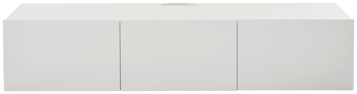 KOMODA NISKA NEWNIQ - biały, Design, materiał drewnopochodny (180/36,7/42cm) - Hom`in