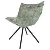 STOL CARLA - mintgrön/svart, Trend, metall/trä (60/92/66cm) - Mömax