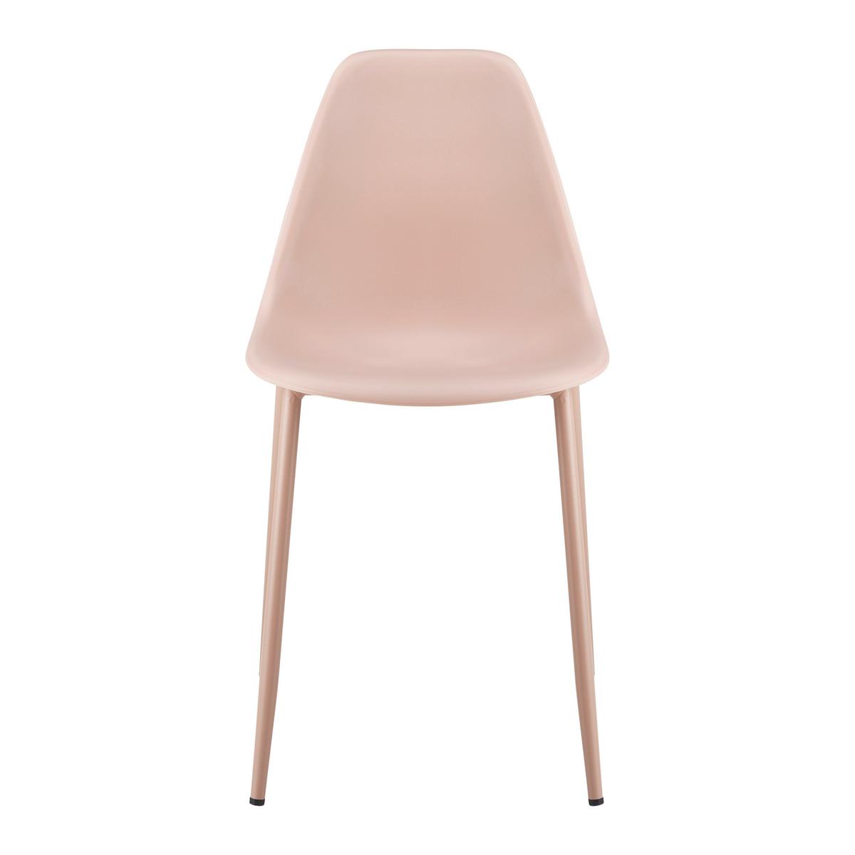 Kindersitzgruppe Casey Rosa Kunststoff/Metall - Rosa, MODERN, Kunststoff/Metall (60/56/60cm) - Bessagi Kids