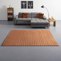 Műszőrme Bubble 80/150 - narancs, Modern, textil (80/150cm) - Mömax