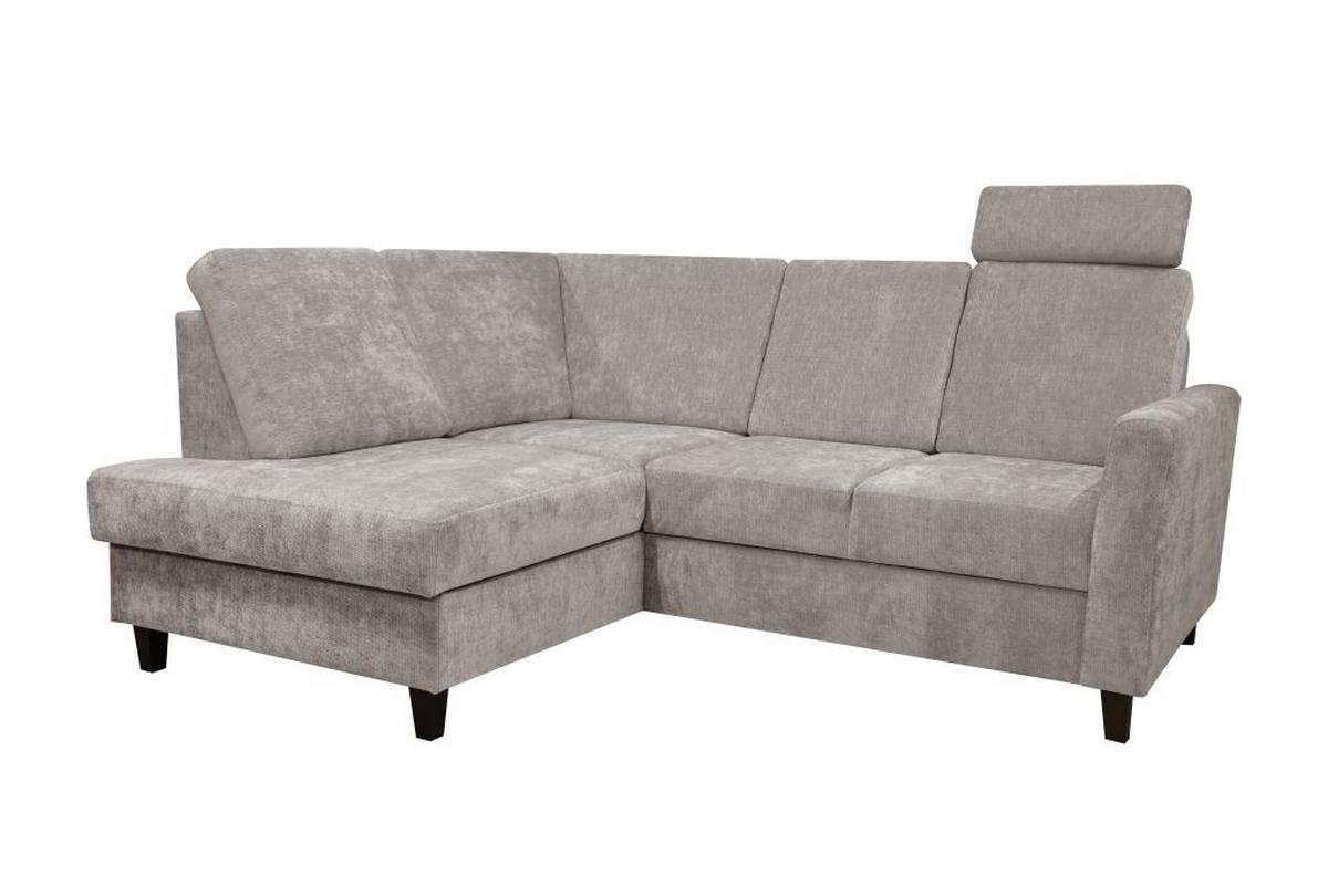 Kutna Garnitura Alton - crna/taupe, Konvencionalno, drvo/tekstil (166/91/211cm) - Modern Living