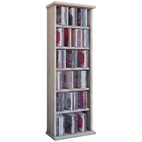 CD-Regal Vostan in Eichefarbe, B: 31 cm - Eichefarben, KONVENTIONELL, Holzwerkstoff (31/92/18cm) - MID.YOU