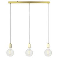 Hängeleuchte Sky Messingfarben max. 60 Watt - Messingfarben, Basics, Metall (4,5/4,5/160cm) - Markslöjd