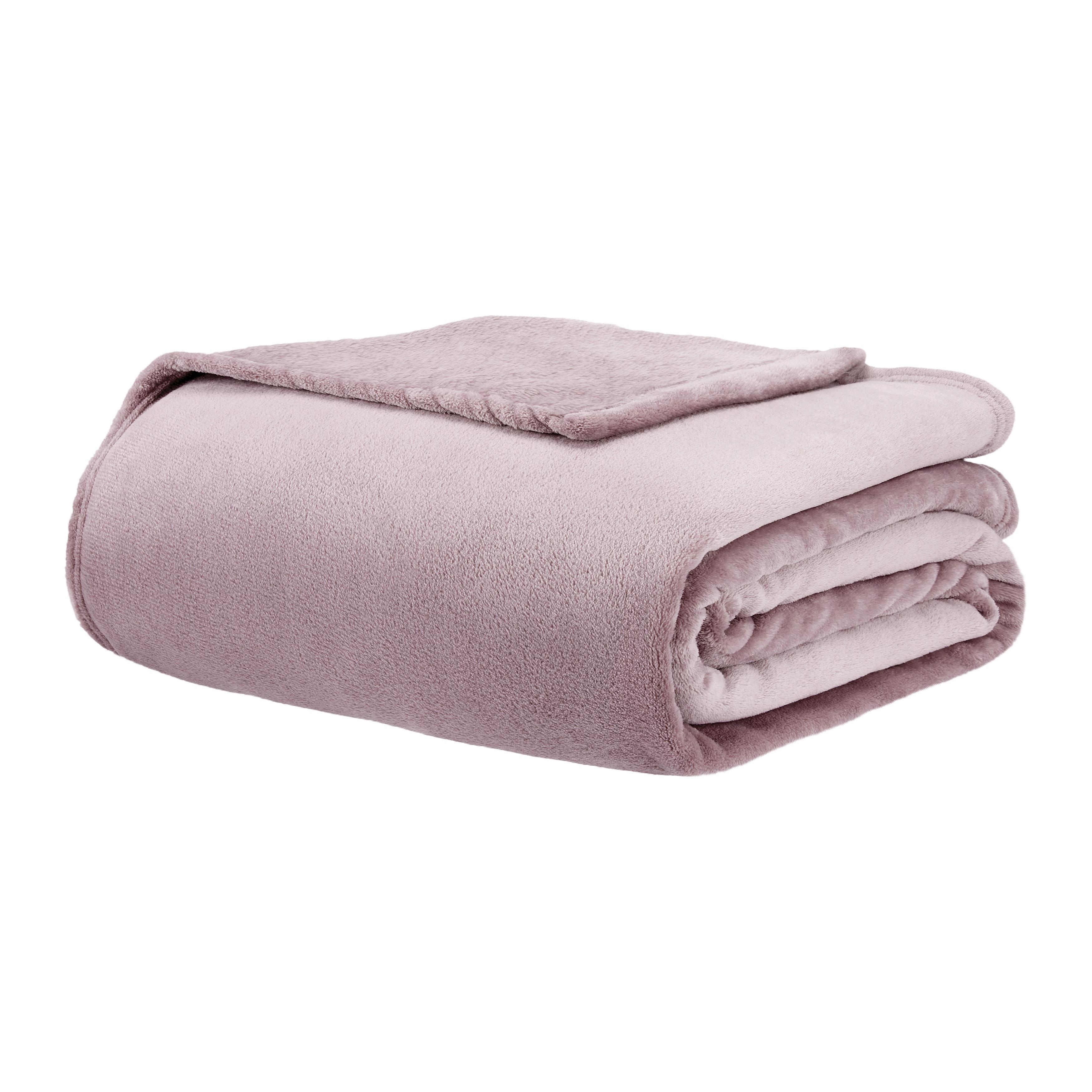 Mehka Odeja Michael Xxl - sivovijolična, tekstil (220/240cm) - Modern Living