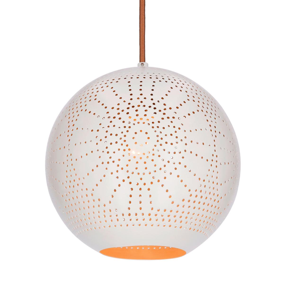 Viseća Svjetiljka Bene - bijela, Design, metal (25/125cm)