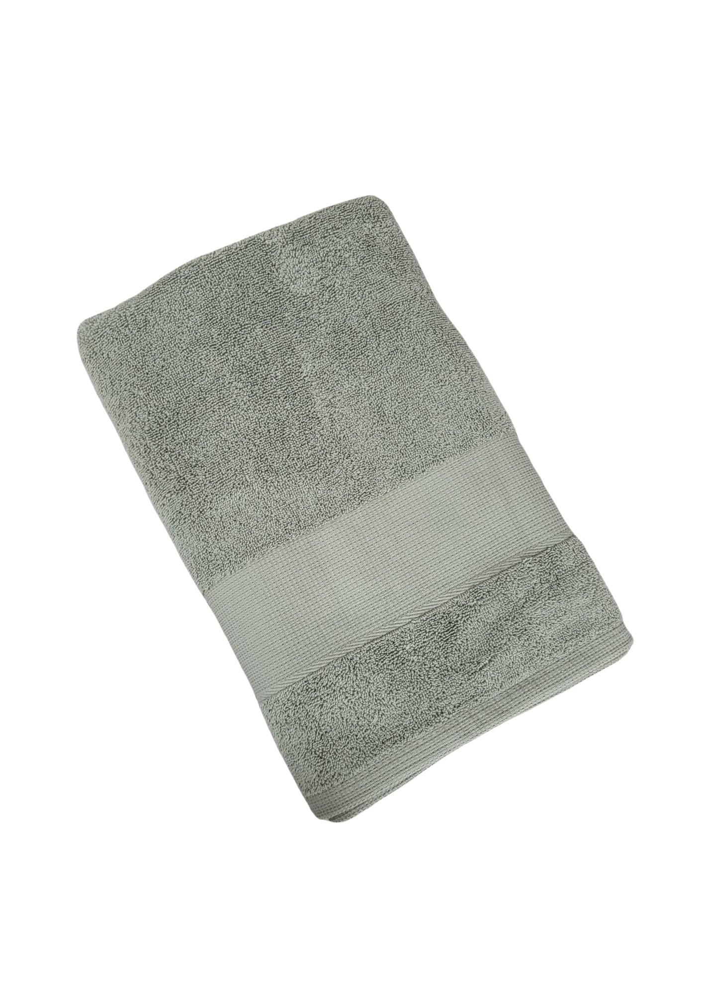 Prosop Ella, cca. 70x140cm - verde, Basics, textil (70/140cm)