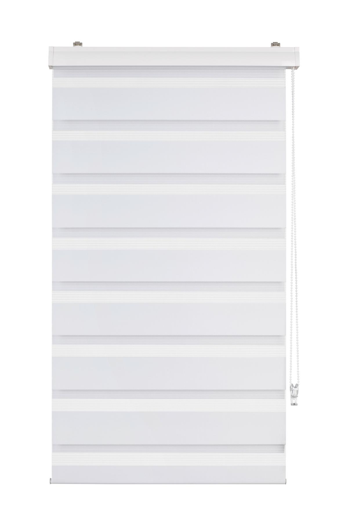 Duorollo Thomas in Weiss ca. 60x160cm - Weiss, Kunststoff/Textil (60/160cm) - Premium Living