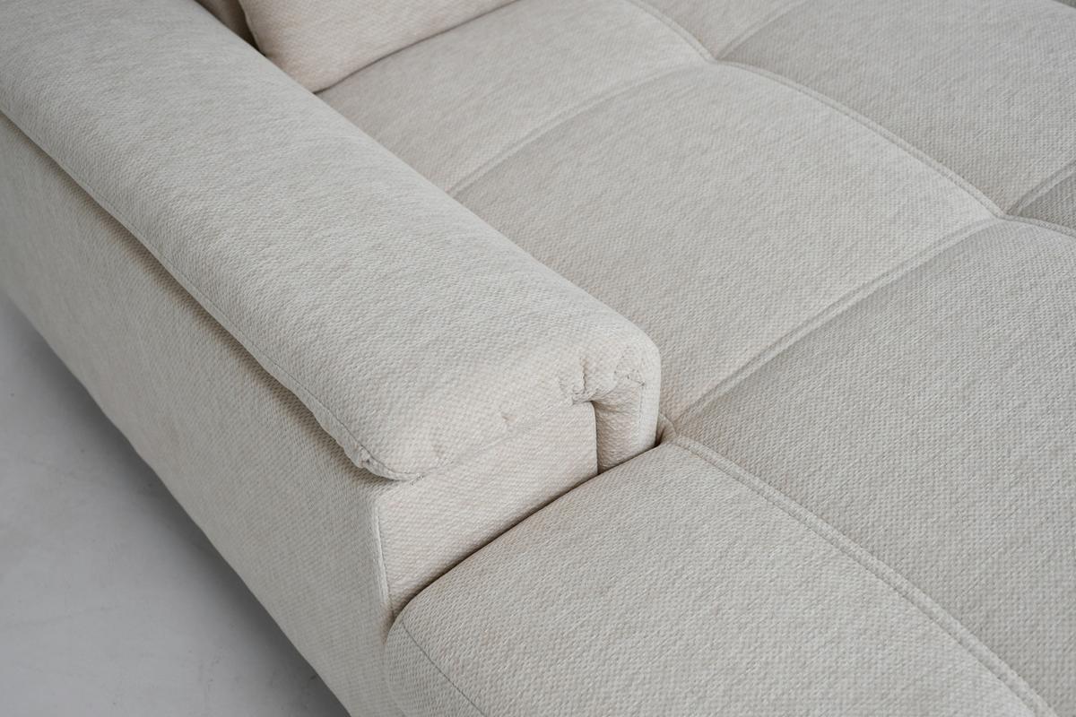 Sarokkanapé Sierra - bézs, Modern, textil (364/230cm) - Mömax