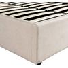STOPPAD SÄNG SIENNA -EXKLUSIV- -BASED- - beige/svart, Lifestyle, metall/trä (120/200cm) - Based