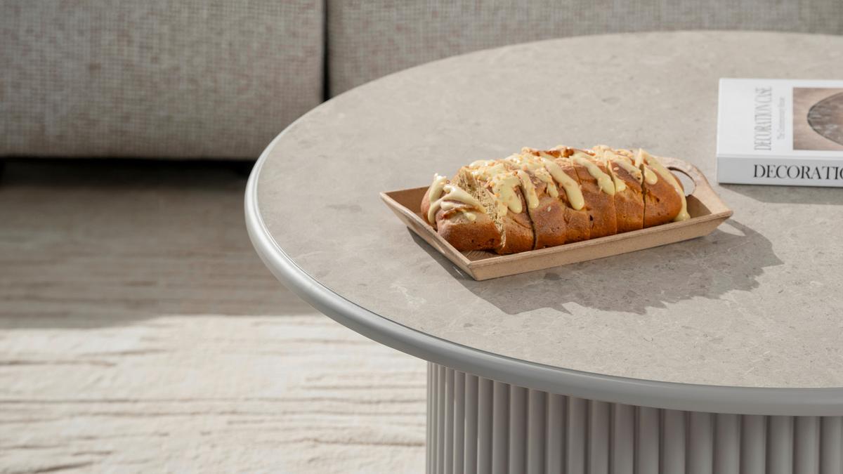 Lavinia Stolić - siva, Design, drvni materijal (80/42cm) - Premium Living