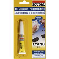 Pillanatragasztó Gél Soudal 3g - sárga, Basics (10/19/1,5cm)