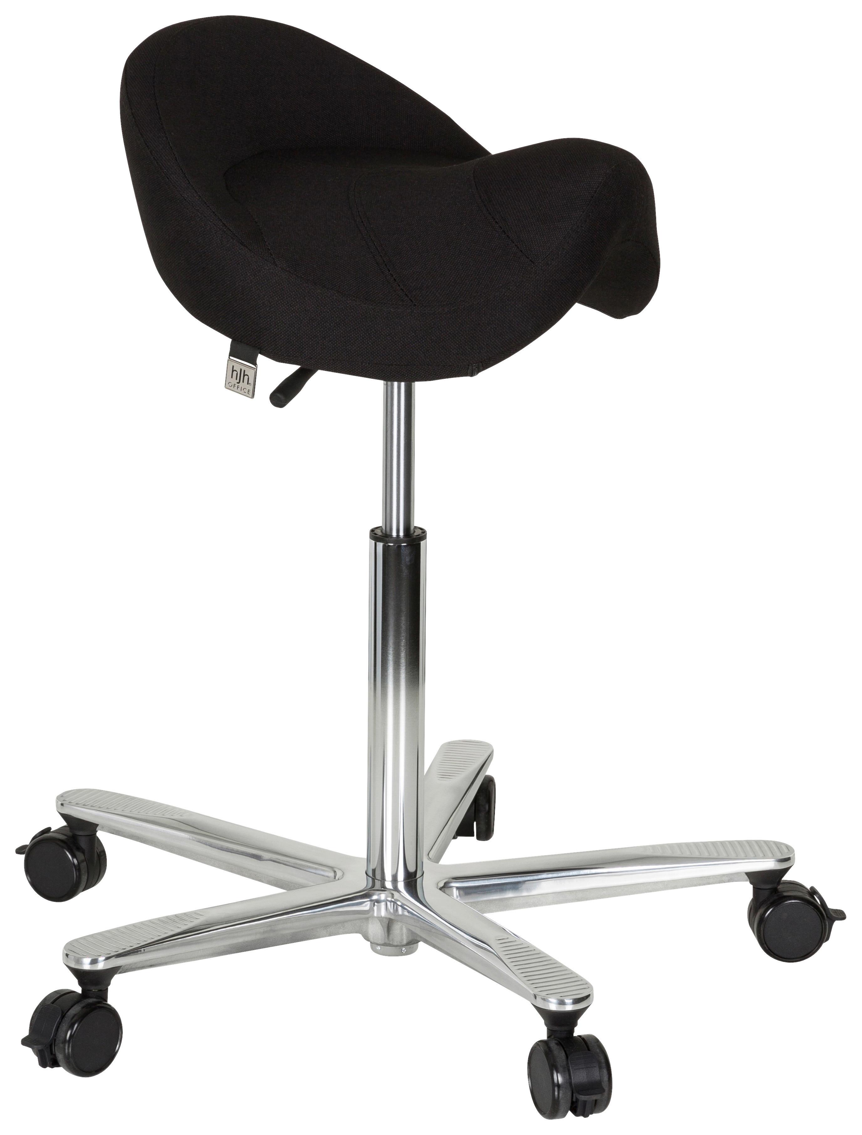 Pisarniški Stolček Move-tec 3d Pro I, Črna - črna/barve aluminija, Moderno, kovina/umetna masa (83/45/50cm) - MID.YOU