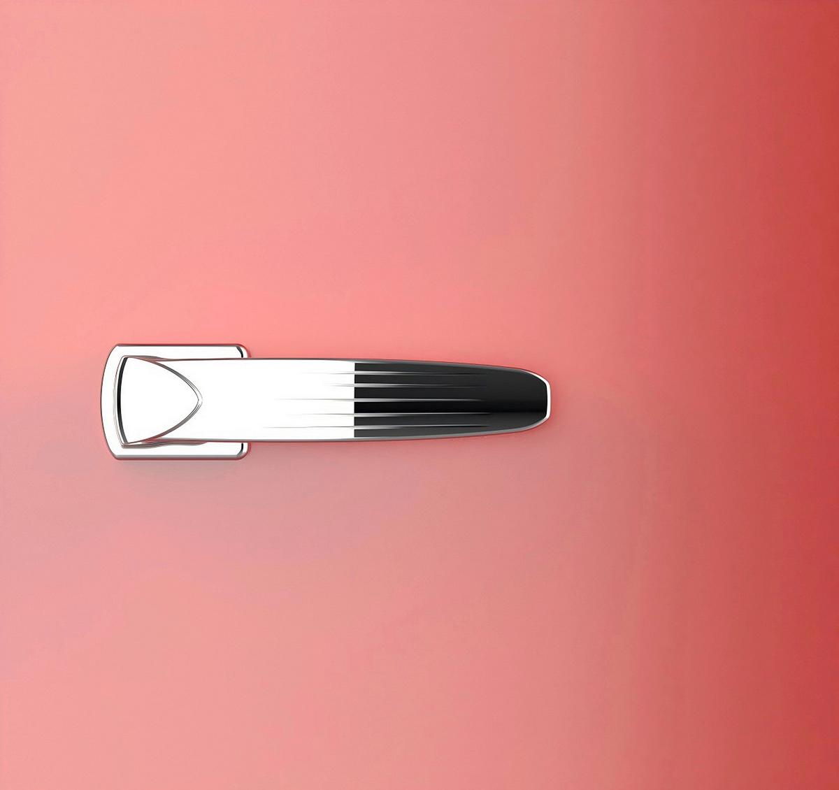 Kühlschrank Respekta Ricco KG83R-52 Rot - Rot, Basics, Glas/Kunststoff (47,4/83,1/44,7cm) - Respekta