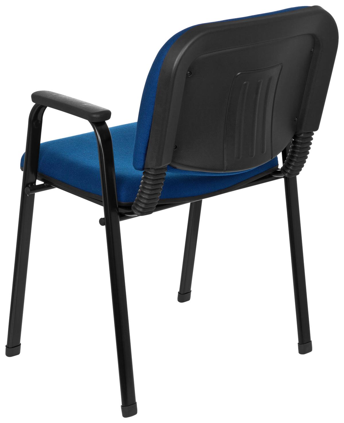 Konferenčni Stol Xt 650, Modra - modra/črna, Basics, kovina/tekstil (55/84/42cm) - MID.YOU