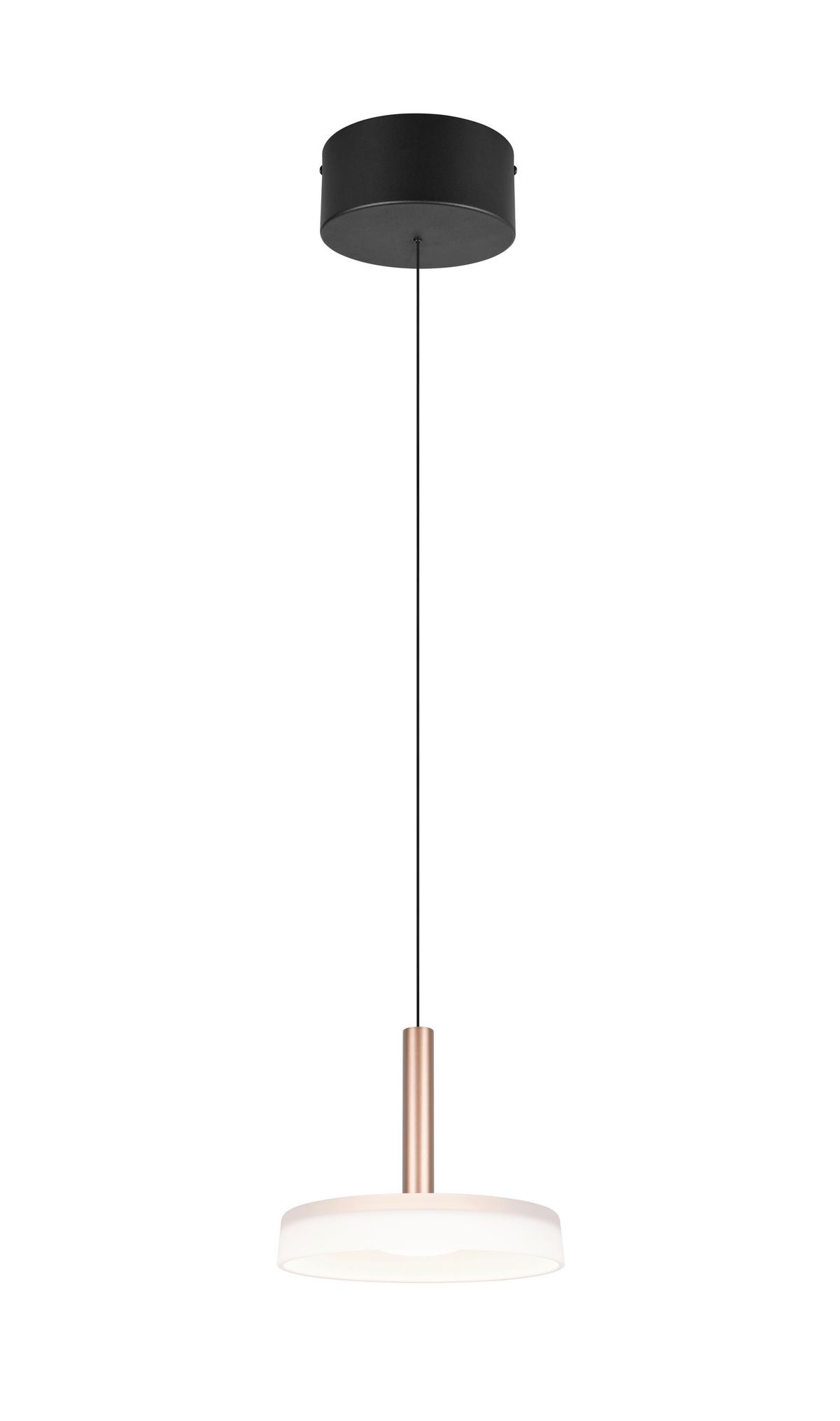 LAMPA ZWIESZANA LED 354910165 CELESTE - biały/brązowy, Design, metal/szkło (22/200cm) - Trio Leuchten