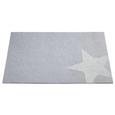 Tischset Star in Weiß, Grau - Dunkelgrau/Hellgrau, Textil (30/45cm) - MÖMAX modern living
