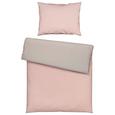 Posteljnina Belinda Xl - roza/svetlo siva, tekstil (140/220cm) - Premium Living Posteljnina Belinda Xl - roza/svetlo siva, tekstil (140/220cm) - Premium Living