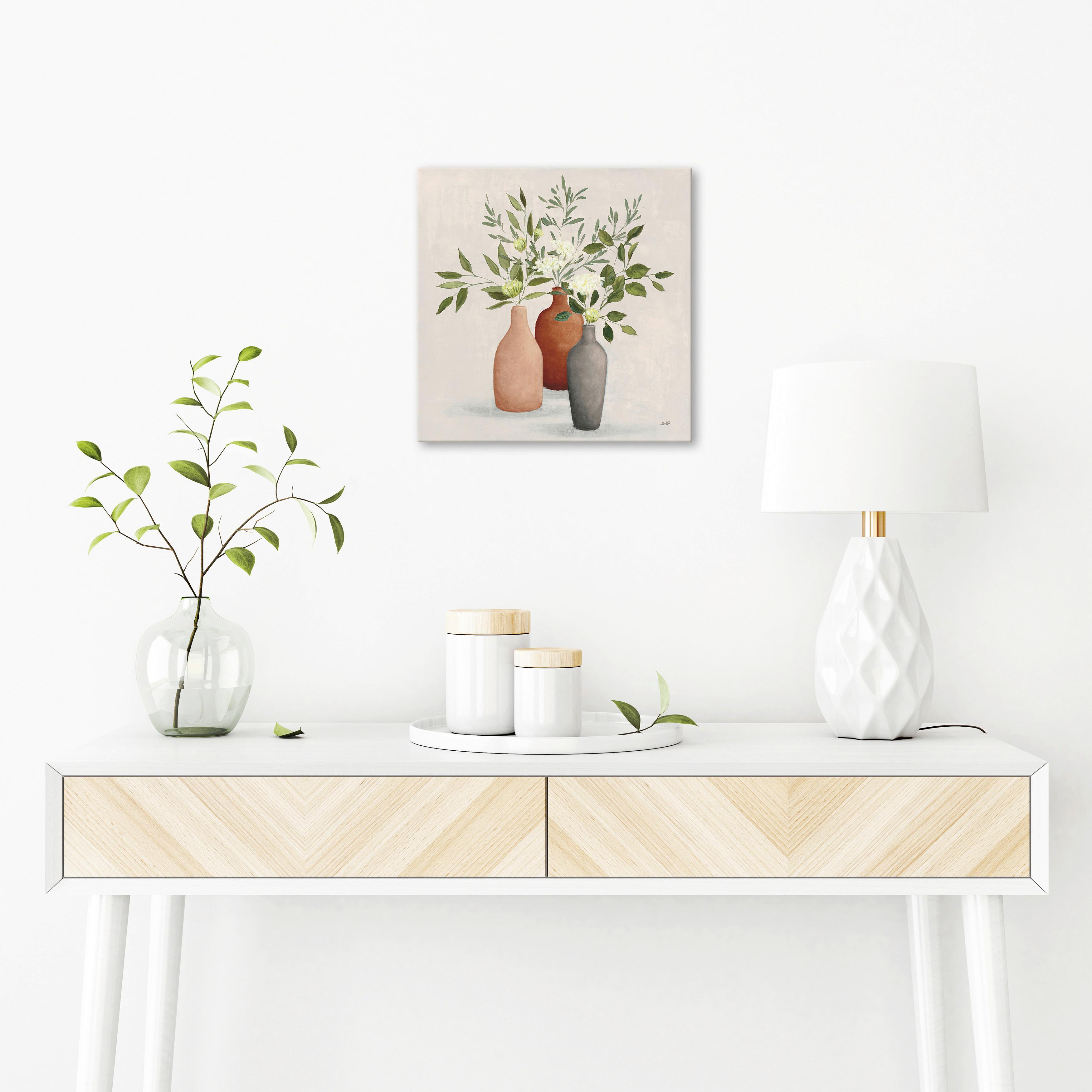 OBRAZ NA PŁÓTNIE LB-SNK1120 - różnokolorowy, Natur, drewno/papier (30/30cm) - Euroart