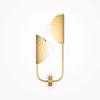 APPLIQUE TROPIC - couleur laiton/blanc, Modern, métal/verre (21,5/17/56,4cm) - MAYTONI